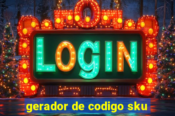 gerador de codigo sku